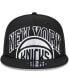 Фото #3 товара Men's Black New York Knicks Tip-Off 9FIFTY Snapback Hat