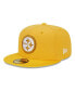 Фото #3 товара Men's Gold Pittsburgh Steelers Active Ballistic 59FIFTY Fitted Hat