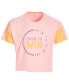 Big Girls 'Born To Win' Short-Sleeve Cropped T-Shirt, Created for Macy's