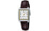 Фото #1 товара Часы наручные женские CASIO DRESS LTP-V007L-7E2, кварц, белый циферблат, кожаный ремень