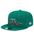 Фото #2 товара Men's Kelly Green Boston Celtics Evergreen Script Side Patch 9Fifty Snapback Hat