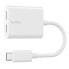 Belkin Connect USB-C Audio+ Charge Adapter - Adapter - Audio/Multimedia