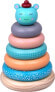 Barbo Toys Drewniana wieża Piramida Leśni Przyjaciele