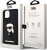 Karl Lagerfeld Etui Karl Lagerfeld KLHCP14M3DRKINK Apple iPhone 14 Plus czarny/black hardcase Rubber Ikonik 3D - фото #8