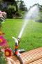Gardena Premium Full or Part Circle Pulse Sprinkler - Pulse water sprinkler - 490 m² - Gray - Orange - Silver