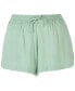 Фото #1 товара Women's Sunset Wave Dolphin-Hem Shorts