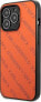 Karl Lagerfeld Karl Lagerfeld KLHCP13XPTLO iPhone 13 Pro Max 6,7" hardcase pomarańczowy/orange Perforated Allover