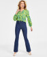 Фото #1 товара Women's Bootcut Pull-On Jeans, Created for Macy's