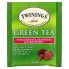 Flavoured Green Tea, Pomegranate, Raspberry & Strawberry, 20 Tea Bags, 1.06 oz (30 g)