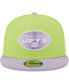 Фото #2 товара Men's Neon Green, Lavender New York Jets Two-Tone Color Pack 9FIFTY Snapback Hat