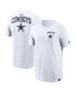 Men's Cream Dallas Cowboys Blitz Essential T-Shirt