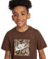 ფოტო #3 პროდუქტის Big Kids Sportswear Relaxed-Fit Logo T-Shirt