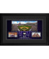 Фото #1 товара Colorado Rockies Framed 10" x 18" Stadium Panoramic Collage with a Piece of Game-Used Baseball - Limited Edition of 500