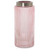 Vase Alexandra House Living Pink Golden Crystal 10 x 10 x 24 cm