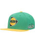 ფოტო #2 პროდუქტის Men's Green LA Galaxy Historic Logo Since '96 Two-Tone Snapback Hat