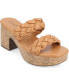 Фото #1 товара Women's Kyaa Braided Platform Sandals