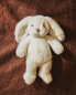 Children’s white bunny soft toy