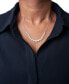 Diamond Graduated Cluster Statement Necklace (2 ct. t.w.) in 14k White Gold or 14k Yellow Gold, 17" + 2" extender