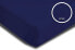 Фото #5 товара Spannbettlaken Jersey navy blau 90x200cm