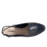 Фото #8 товара Trotters Lena T2009-400 Womens Black Leather Slip On Slingback Flats Shoes 6.5