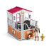 Фото #1 товара Игровой набор Schleich Horse Club Horse box with Tori & Pr 42437 (Лошадки)