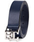 Men's TH Logo Plaque Buckle Belt