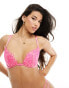 Фото #4 товара Ann Summers New Romance padded plunge bra in pink