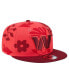 Фото #2 товара Men's Burgundy Washington Commanders Leafy 9FIFTY Snapback Hat