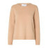 Фото #1 товара SELECTED Manila Cashmere O Neck Sweater