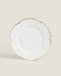 Фото #1 товара Rimmed bone china dinner plate