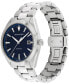 ფოტო #3 პროდუქტის Unisex Swiss Heritage Datron Stainless Steel Bracelet Watch 39mm