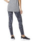 ფოტო #2 პროდუქტის Women's Reversible Animal Print Skimmer Leggings