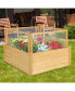 Raised Garden Bed Wooden Garden Box