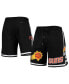 Фото #1 товара Men's Black Phoenix Suns Chenille Shorts