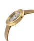 ფოტო #2 პროდუქტის Women's Gandria Gold-Tone Leather Watch 36mm