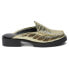 Фото #1 товара Matisse Tasha Croc Mule Loafers Womens Gold Flats Casual TASHA-827