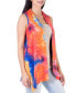 ფოტო #3 პროდუქტის Women's Tie Dye Sleeveless Open Front Shrug Vest