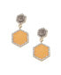 Фото #1 товара Women's Geometric Drop Earrings