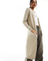 Фото #2 товара Vila longline cardigan in beige