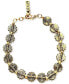 ფოტო #1 პროდუქტის Gold-Tone Etched Sun All-Around Flex Bracelet