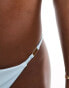 Фото #2 товара Simmi tanga bikini bottom with gold hardwear co-ord in baby blue