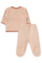 Пижама Civil Baby Pink Floral 0-1 M.