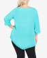 Plus Size Ellie Pintuck Lace Top