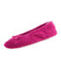 ფოტო #1 პროდუქტის Women's Chevron Micro Terry Ballerina Slipper