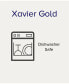 "Xavier Gold" Oval Vegetable Bowl
