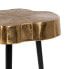 Side table Black Golden Metal Aluminium 30 x 30 x 47 cm