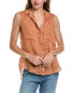 Фото #1 товара Bella Dahl Sleeveless Hipster Linen Shirt Women's