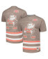 ფოტო #1 პროდუქტის Men's Brown Cleveland Browns Jumbotron 3.0 T-shirt