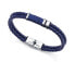 Double leather bracelet for men Magnum 14129P01013