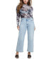 ფოტო #4 პროდუქტის Women's Adriana Mesh Photo-Print Long-Sleeve Top